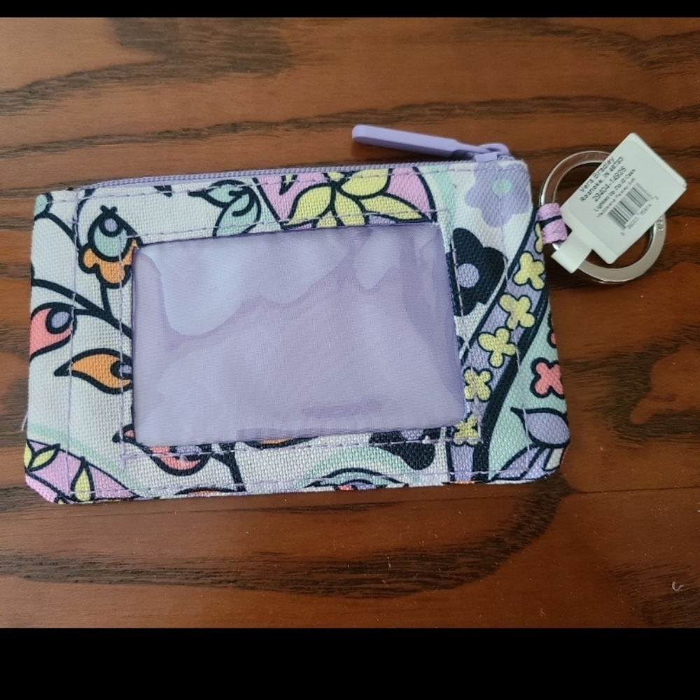 Vera Bradley Name Tag Organizer Key Card Pouch - Picture 2 of 3